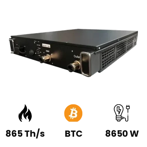 Antminer S23e Hyd 2U (865 Th)