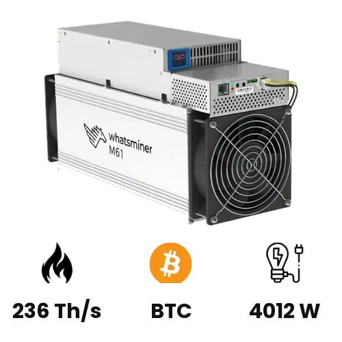 Whatsminer M61S+ (236 Th)