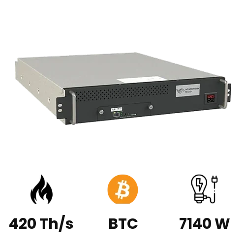 WhatsMiner M63S+ (420 Th)