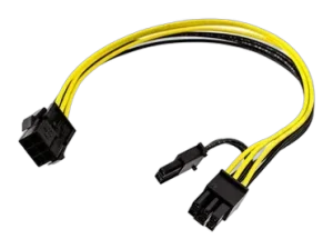 Adaptateur 6 vers 6+2 broches