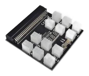 Carte de répartition PCI-E 12 sorties 6 broches