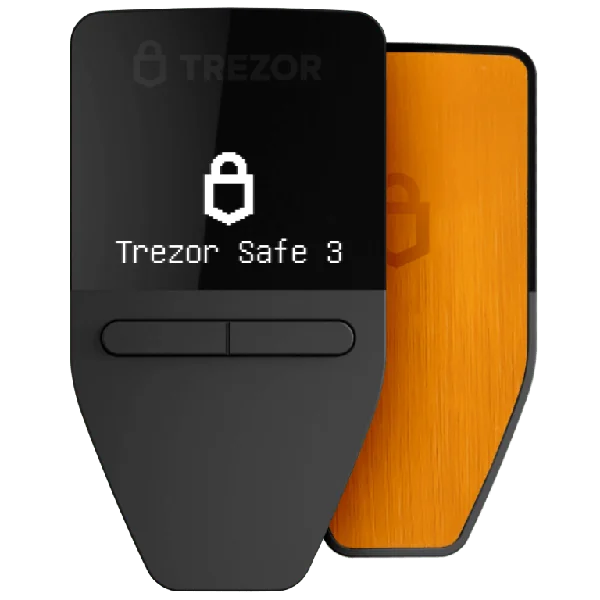 Trezor Safe 3 Bitcoin-only, portefeuille matériel Trezor